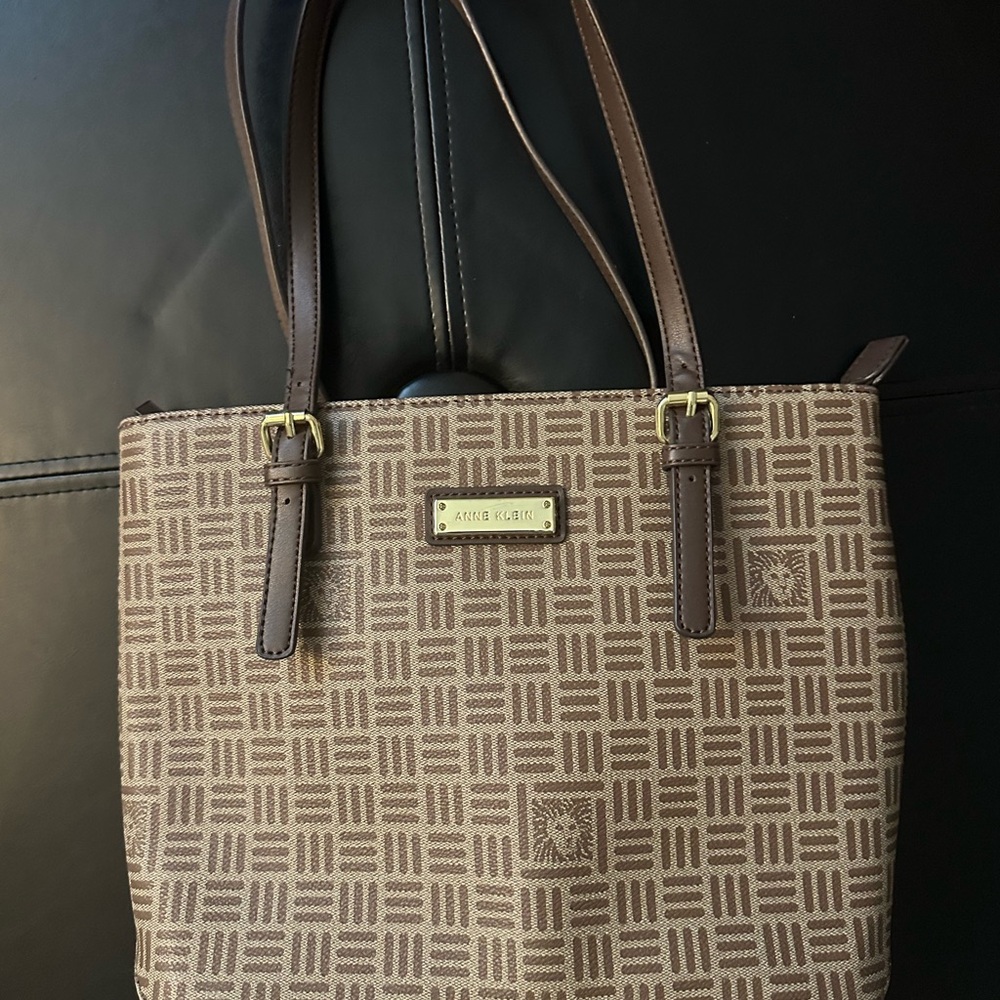 Anne Klein Brown Tote Bag